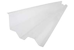 GUTTA GUTTAGLISS Napojení na boční stěnu trapéz 76*18mm čirá - pouze pro trapéz MAKRO